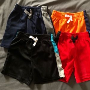 Lot of 4 basketball shorts